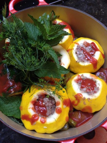 Stuffed Vegetables with Meat