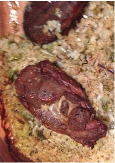 Lamb with rice