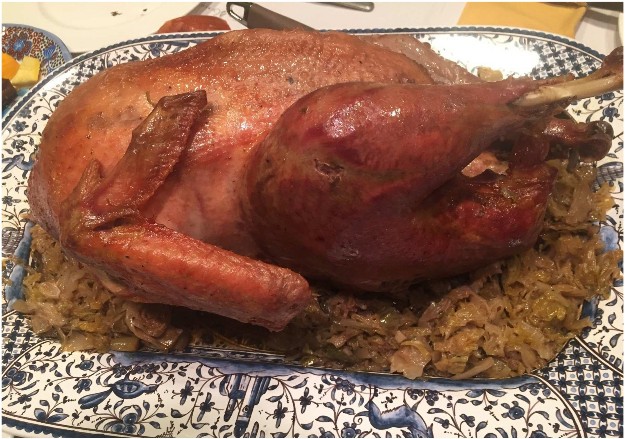 Roasted Stuffed Turkey